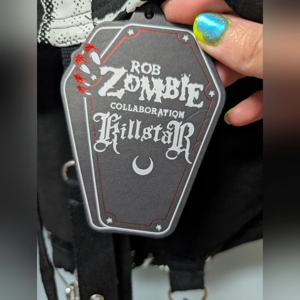 💀 RARE Rob Zombie x Killstar "Spookshow" Hoodie - NWT 💀 - Picture 3 of 5